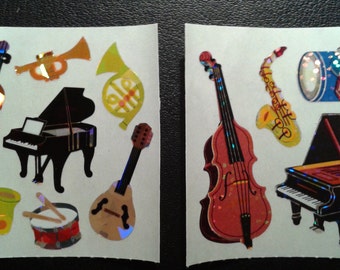 Piano stickers | Etsy