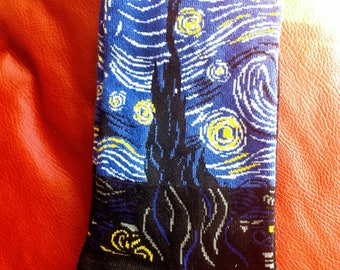 Art Socks : The Starry Night, The Great Wave,The Kiss, David, Birth of Venus