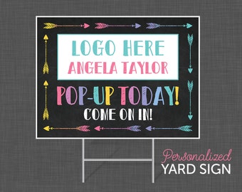 Yard Sign, Boutique, Lularoe Black, Business sign, yard sign - DIGITAL