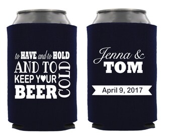 Funny wedding koozie | Etsy