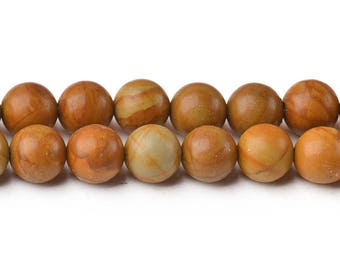 8mm wooden jasper beads natural wood jasper beads wooden gemstone wooden stone round wooden beads prayer beads for mala full strand gemstone