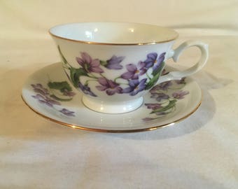 1991 Avon "Blossoms of the month series" February violet
