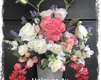 Floral Arrangement or Wreath for your door
