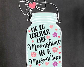 Download Mason jar svg | Etsy