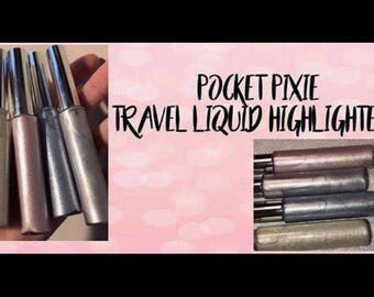 Dusty Rose- POCKET PIXIE Travel Highlighter- Dusty Rose (Pink)