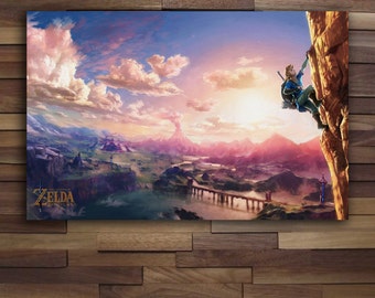 Legend of Zelda: Breath of the Wild Poster - Canvas