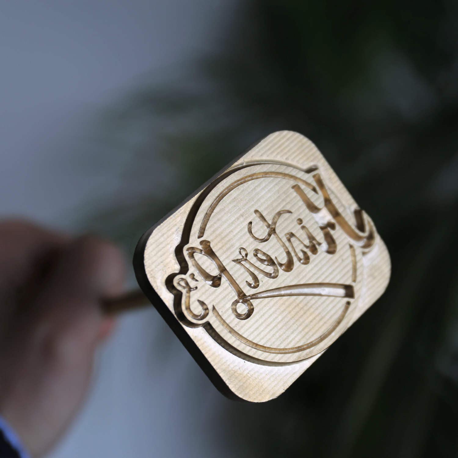 Custom Wood Branding Iron/Leather branding iron / Custom Flame