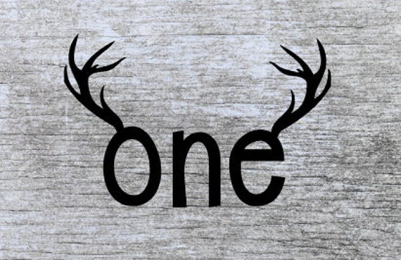 Download one svg antlers one svg first birthday svg 1st birthday