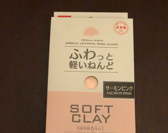 LIMITED TIME ONLY daiso soft clay salmon pink
