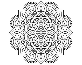 Download Mandala clipart | Etsy