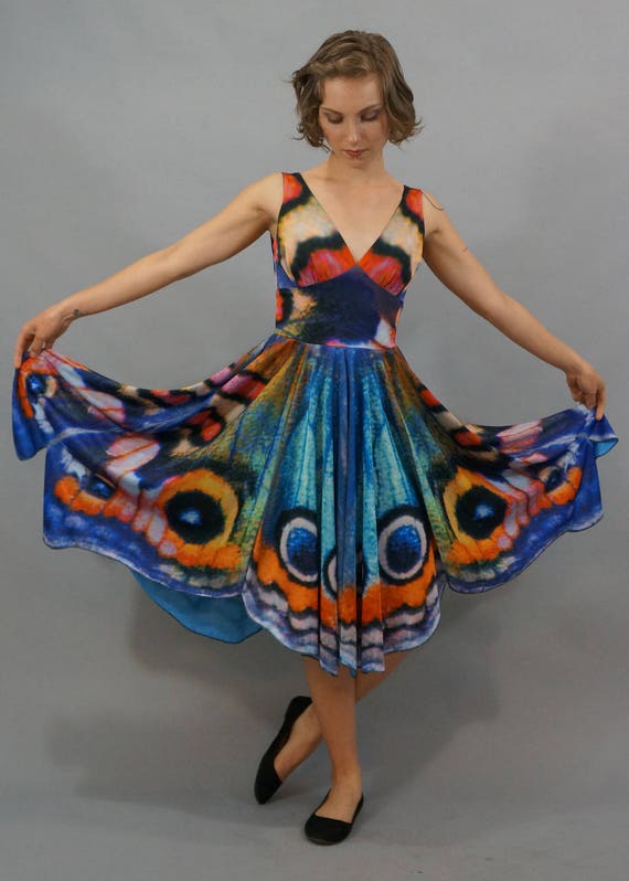 Items similar to Watercolor Butterfly Dress on Etsy