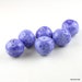 Vibrant Cobalt Blue Delicate Scroll Porcelain Beads, Cobalt Blue Beads, Delicate Scroll Beads, blue beads, blue porcelain beads, beads