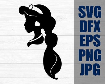 Free Free 252 Printable Princess Jasmine Silhouette SVG PNG EPS DXF File