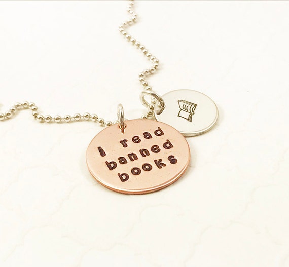 78  Banned Books Necklace 