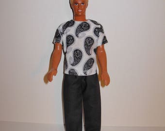 Handmade barbie clothes - Ken nice clothes