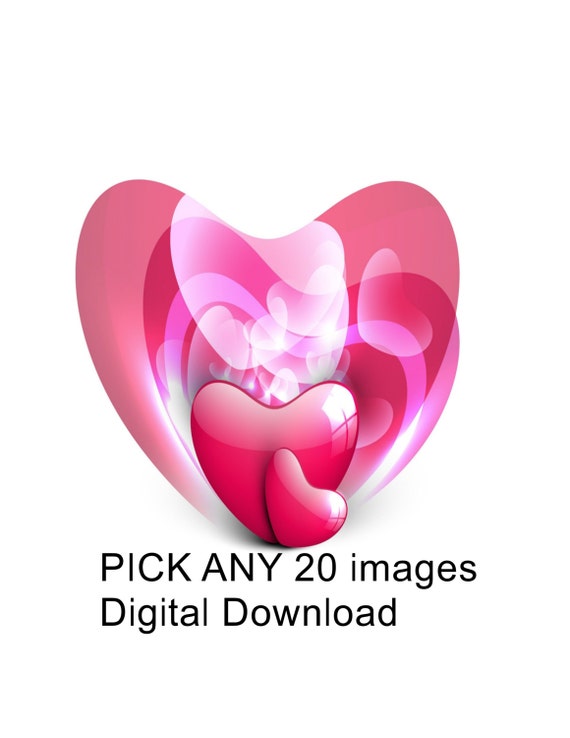 PICK ANY 20 images Digital Download-ClipArt-Art by ...