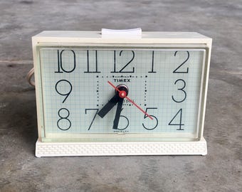Vintage Timex Alarm Clock - USA