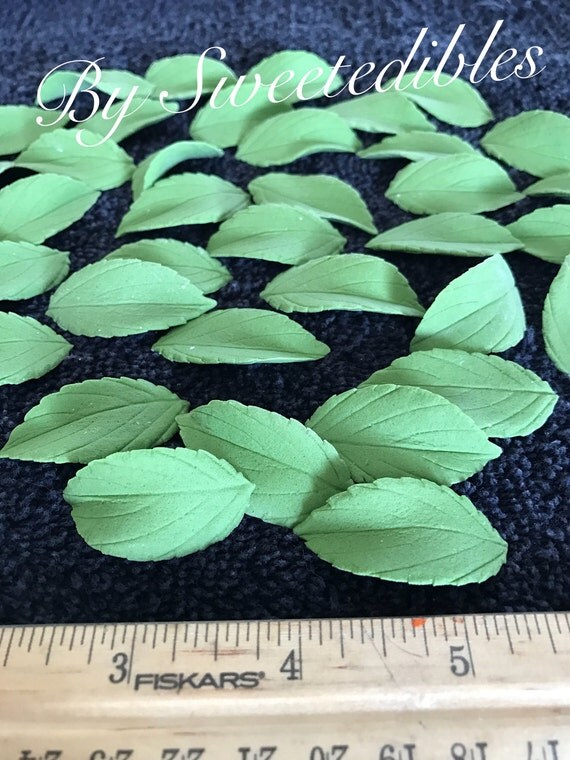 Gum Paste Leaves