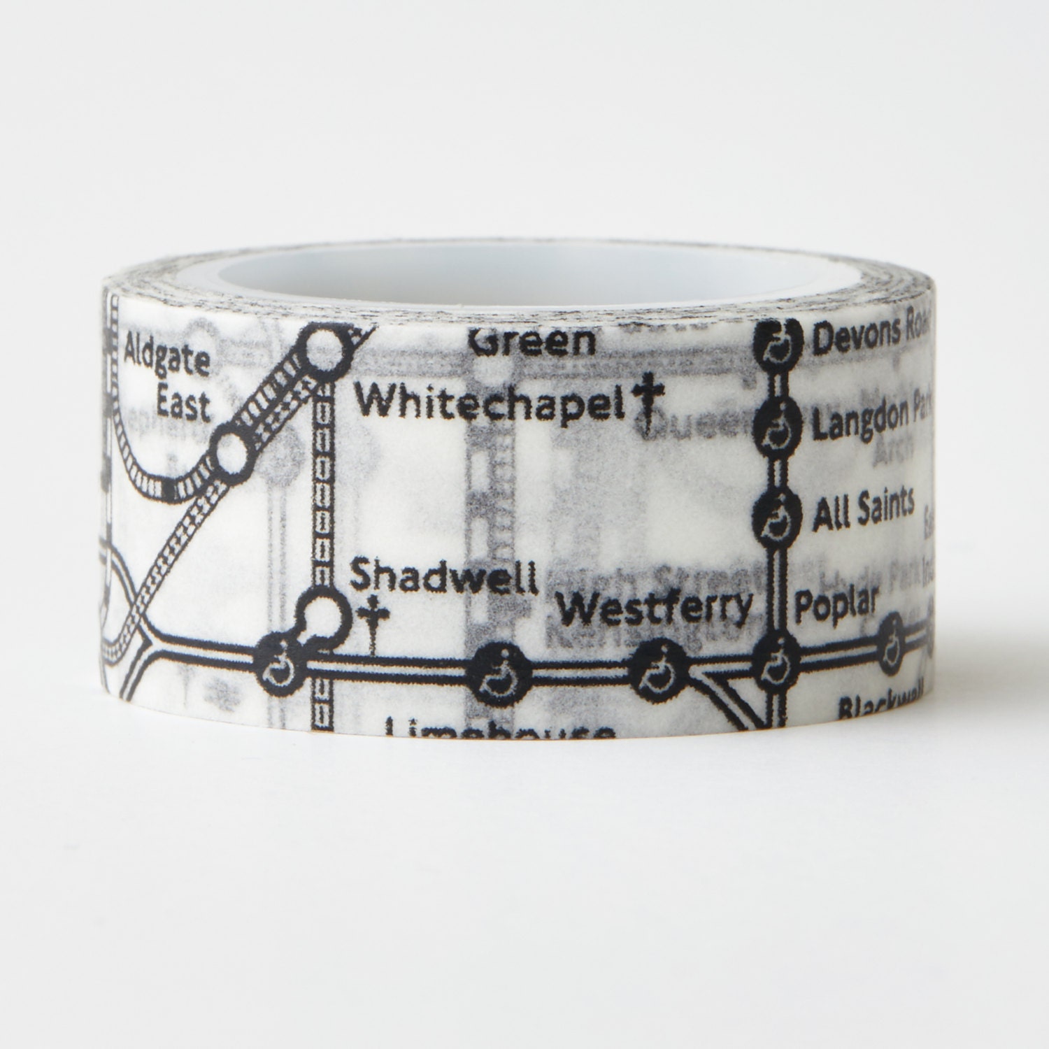 London Subway Map Washi Tape subway tape direction
