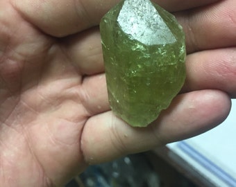 Big 36g Yellow Apatite Terminated Crystal
