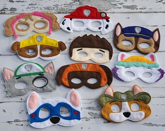 Paw Patrol Masks