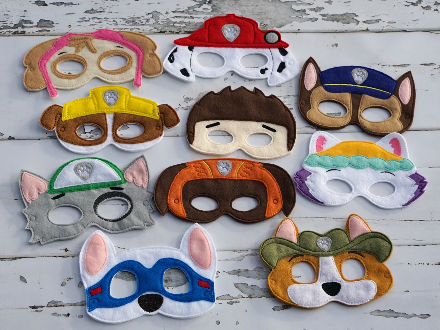 Paw Patrol Masks