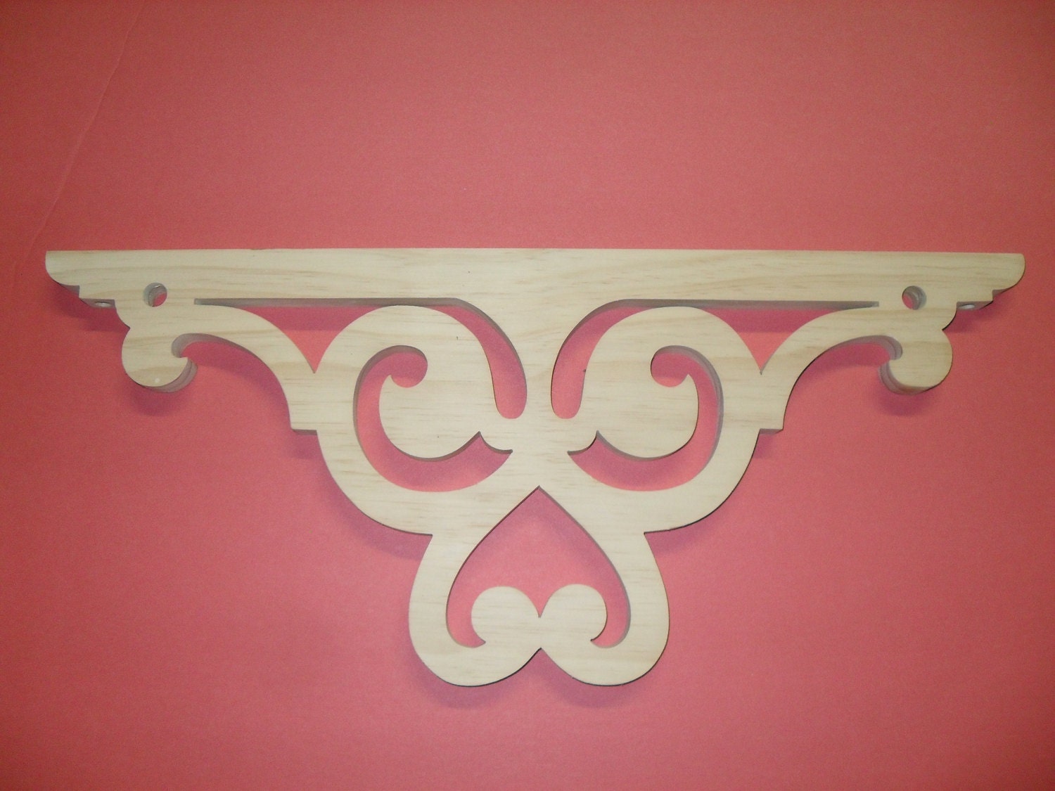 Victorian Gingerbread Fretwork Wood Brackets / Shelf Brackets