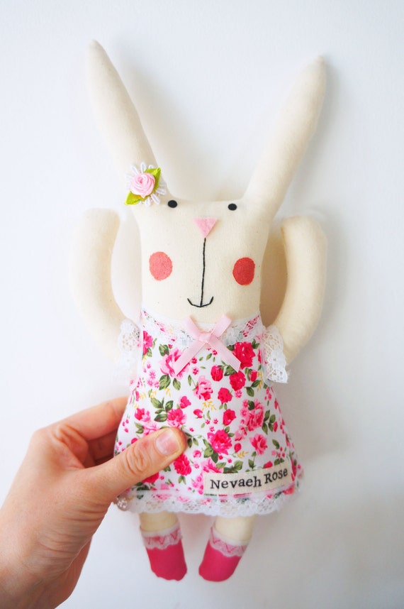 personalised bunny teddy