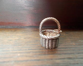 Grama's Egg Basket/Brown's County Baskets/Sterling Charm