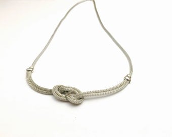Vintage silver knok PENDANT/Necklace, Stamped .925, Clearance Sale, item no. E204