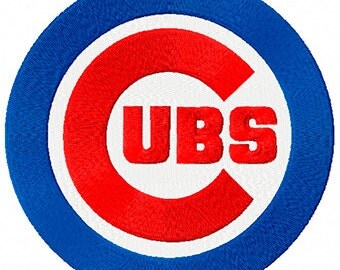 Chicago Cubs Embroidered Iron On Patch