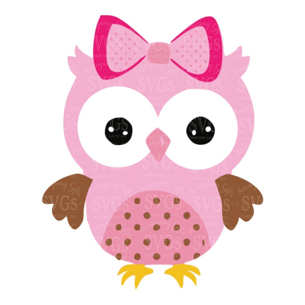 SVG Fall Owl Fall Autumn DXF EPS Owl Childrens