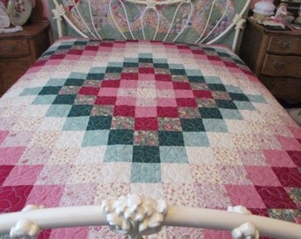 Trip Around the World Queen Size Quilt