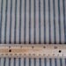 Primitive Black Ticking Stripe Fabric By The Yard