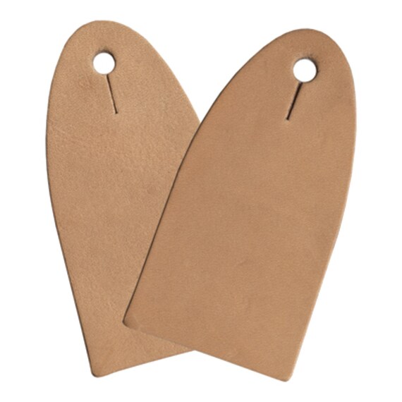Guitar Strap End Tabs Pair Of Leather Guitar Strap Ends.