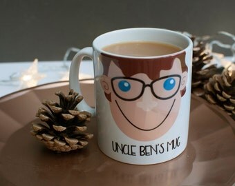 Personalised Uncle Gift Mug-Brother Mug-Gift for Brother-In-Law-Personalized Gift Mug-Funny Face Mug-Gift for Uncle-Gift for Boyfriend-Funny