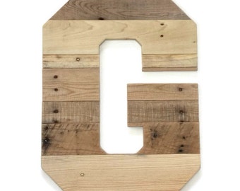 Letter M Wooden Letter Rustic Wall Letter Wood Letter Wall Decor
