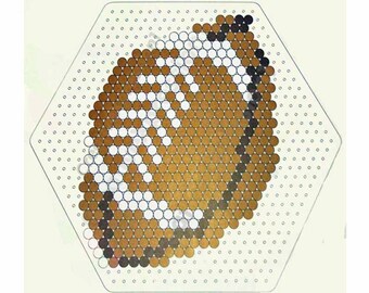 Football Instant Download Perler Bead Pattern