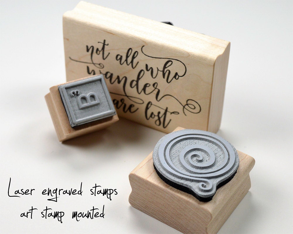 Weekday Planner Stamps Day of the Week Rubber Stamp Set
