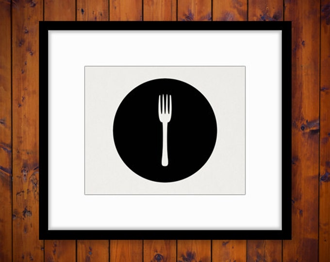 Printable Image Fork Icon Digital Food Kitchen Graphic Restaurant Download Antique Clip Art Jpg Png Eps HQ 300dpi No.4518