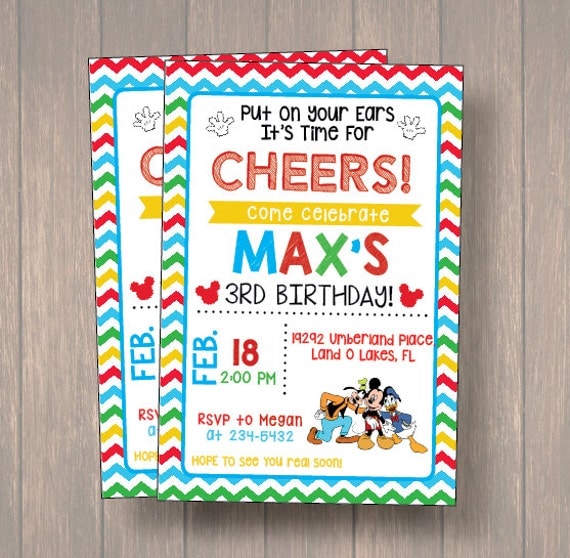 Shutterfly Mickey Invitations 10