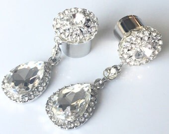 Wedding Gauges 00g, 7/16", 1/2", 9/16", 5/8", 3/4", 7/8", 1" 25mm 30mm Bridal Plugs 10mm 12mm 14mm 16mm 19mm 22mm
