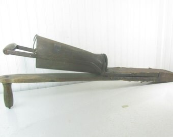 Corn Planter, Corn Seeder, Farmhouse ,vintage tool, farm implement, rustic, Antique Planter