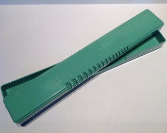 1930s Bex Bakelite Knitting Needle Case. Knitting Accessories. Art Deco Bakelite.