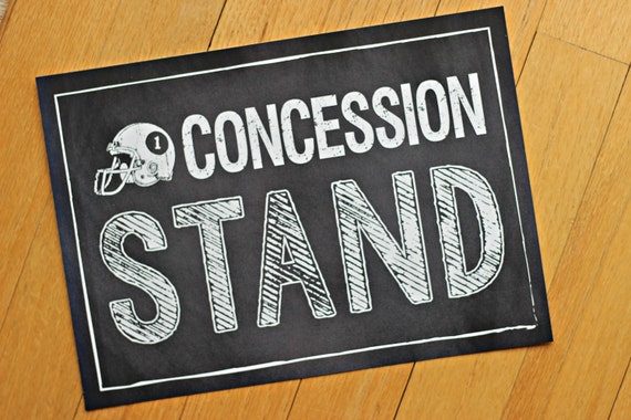 concession stand sign template