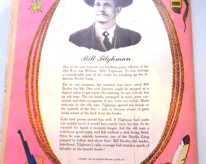 ON SALE! Vintage Zane Grey Comic Book, "30,000 On The Hoof" - Vol 1, No. 34-June-Aug, 1957 - Dell Comics