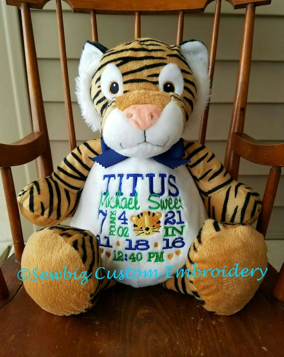 baby tiger stuffed animal