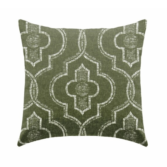 dark green pillows