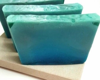 Blue Ocean Soap - Soap for Men - Artisan Soap - Scented Soap - Men's Soap - Soap for him - Blue Soap - Green Soap - Gift Soap - Handmade