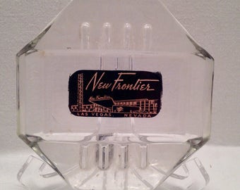 Las Vegas Souvenir "New Frontier" Hotel Ashtray